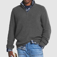Men's Half-Zip Sweater – Casual Everyday Layering Piece