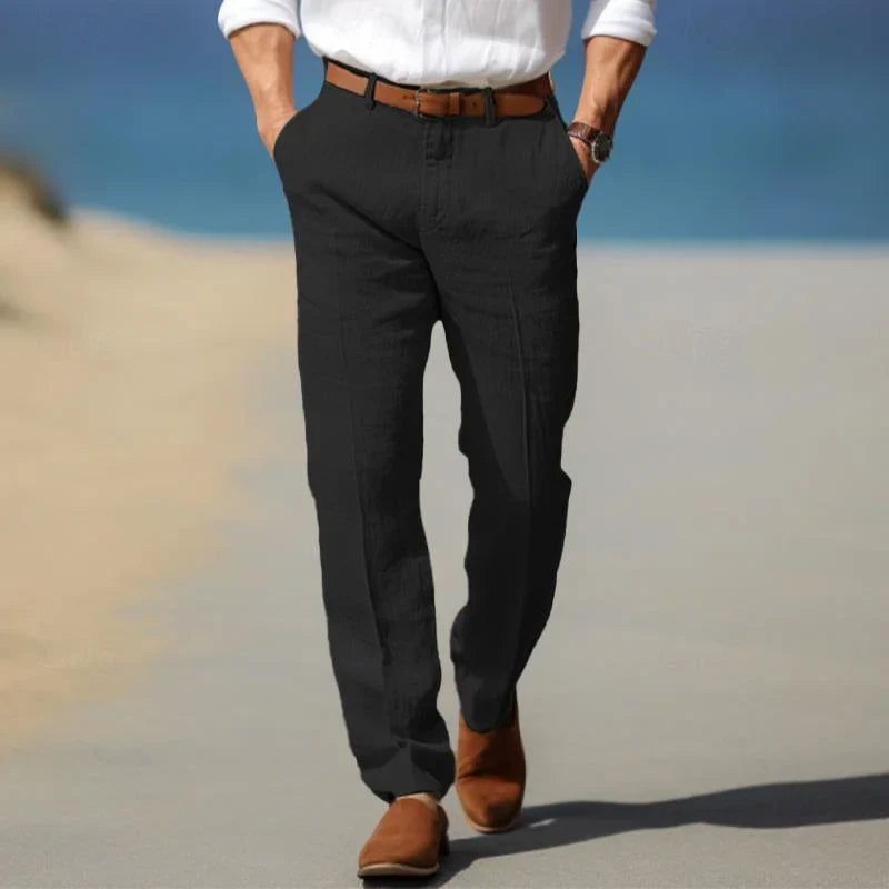 Kaspian | Men's Relaxed-Fit Summer Trousers Casual Wear