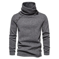 Owen Men's Mock Neck Sweater - Long Sleeve Winter Layer
