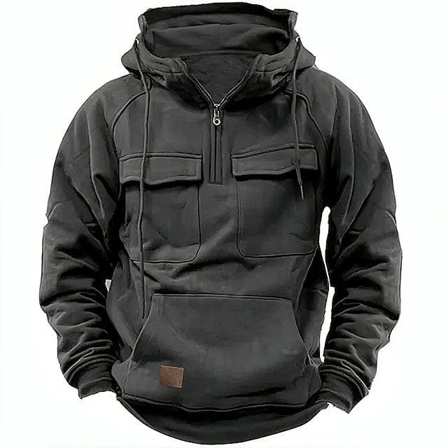 Rowan | Men's Hooded Sweater with Fleece Lining – Winter Wear
