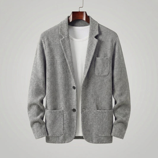 Marco | Men's Tailored-Fit Jacket Lapel Collar – Business Casual