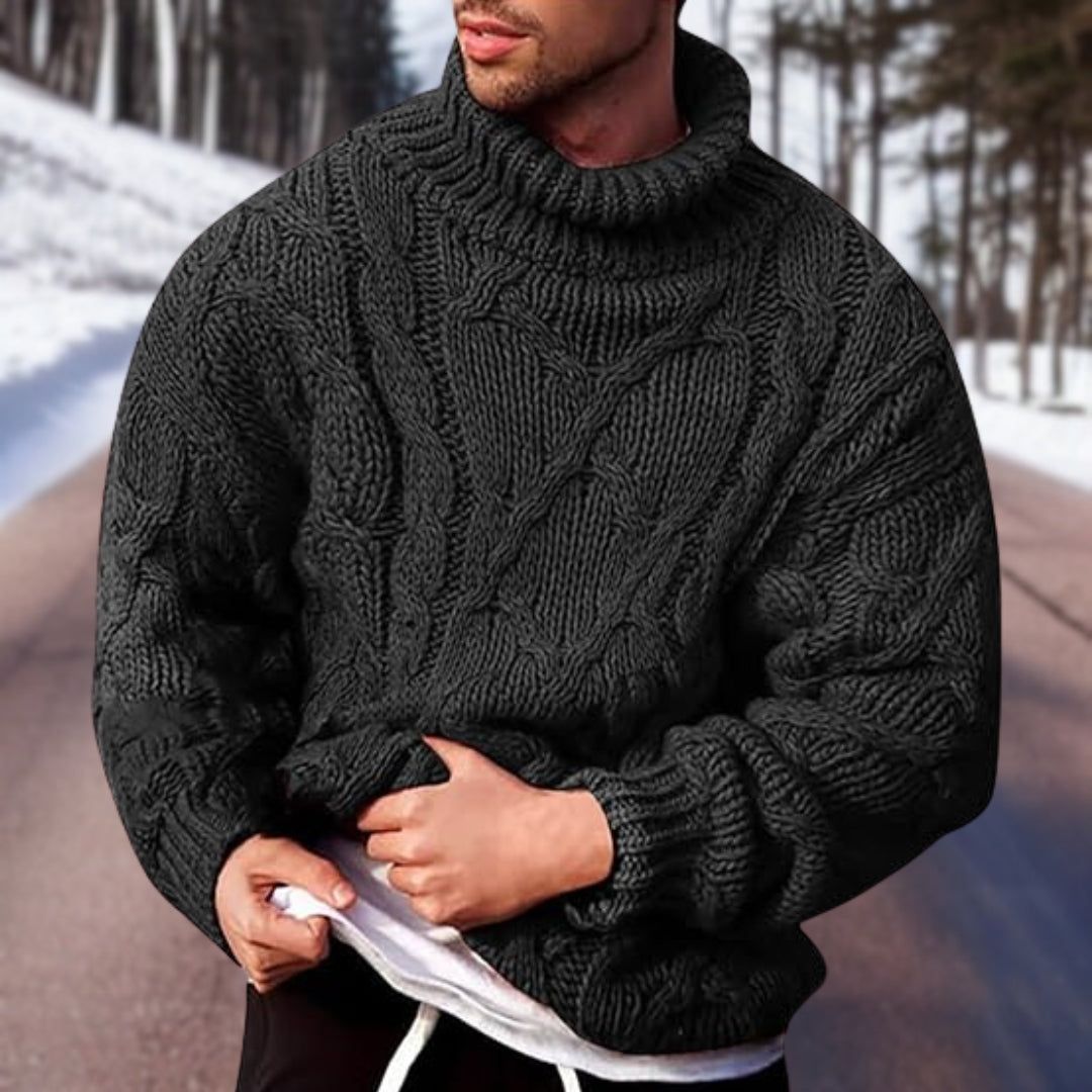 Julian Men's Warm Sweater – Relaxed-Fit Winter Layer