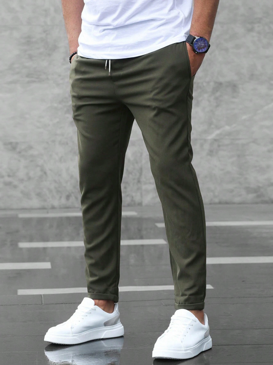 Pia | Men's Relaxed-Fit Casual Trousers – Everyday Wear
