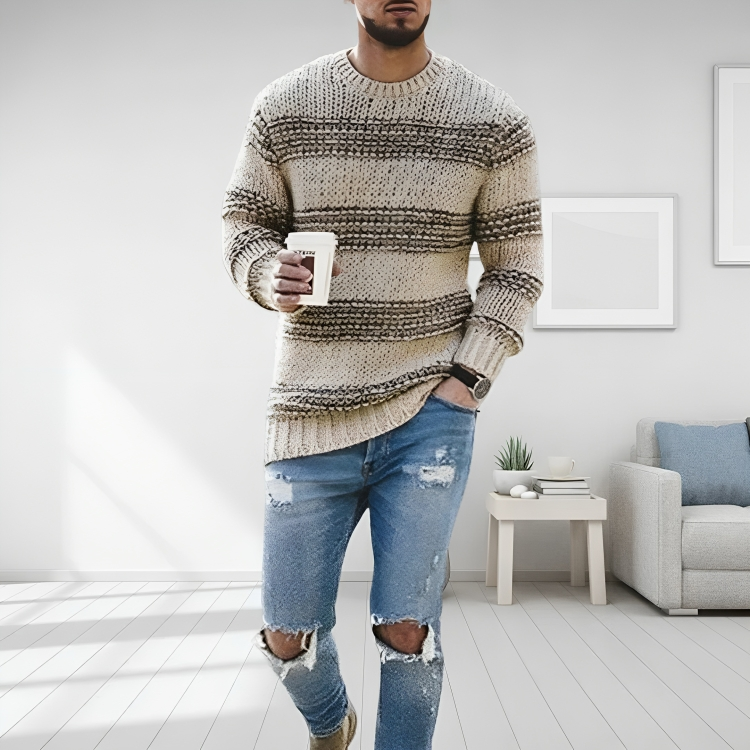 Marcus | Men's Relaxed-Fit Knit Sweater – Casual Weekend Style