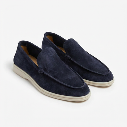 Sergio | Men's Slip-On Loafers Contrast Sole Casual Shoes