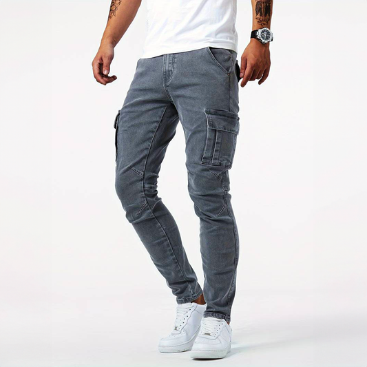 Malin | Men's Slim-Fit Cargo Pants for Casual Style