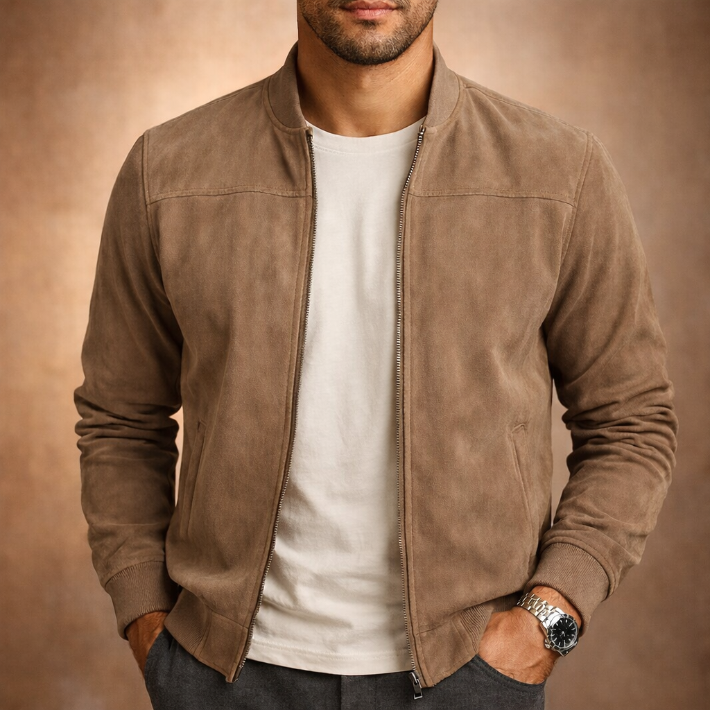 Fiona | Men's Bomber Jacket Smart Casual Everyday Outerwear