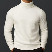 Emrys | Men's Roll Neck Turtleneck Sweater Ribbed Knit