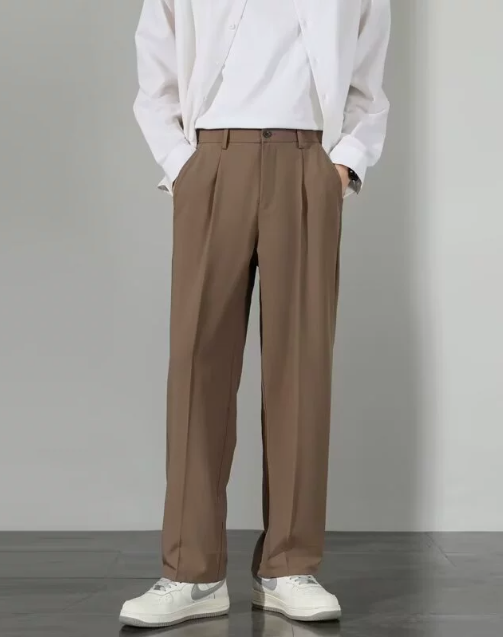 Rieke | Men's Relaxed-Fit Pants with Clean Tailored Lines