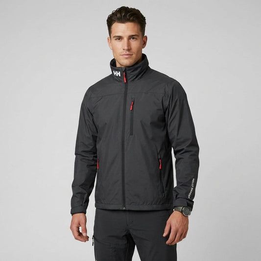 Marcus | Men's Water-Resistant Zip Collar Jacket – Weekend Layer