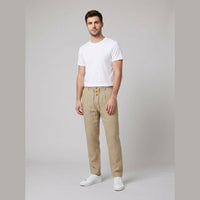 Oscar | Men's Relaxed-Fit Pants High-Waist Drawstring – Beach Vacation