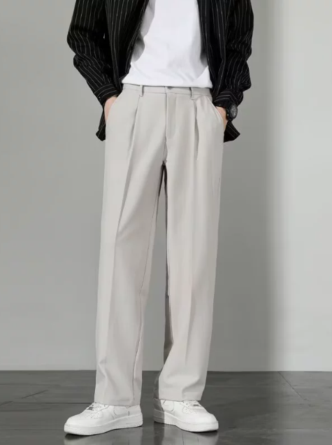 Rieke | Men's Relaxed-Fit Pants with Clean Tailored Lines