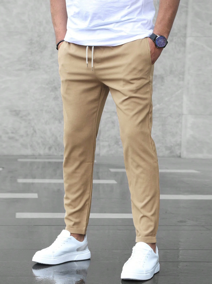 Pia | Men's Relaxed-Fit Casual Trousers – Everyday Wear