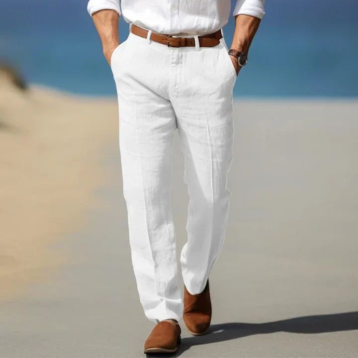 Kaspian | Men's Relaxed-Fit Summer Trousers Casual Wear