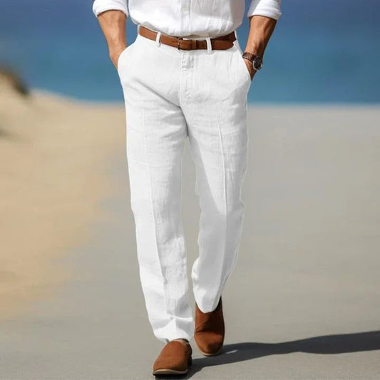 Kaspian | Men's Relaxed-Fit Summer Trousers Casual Wear