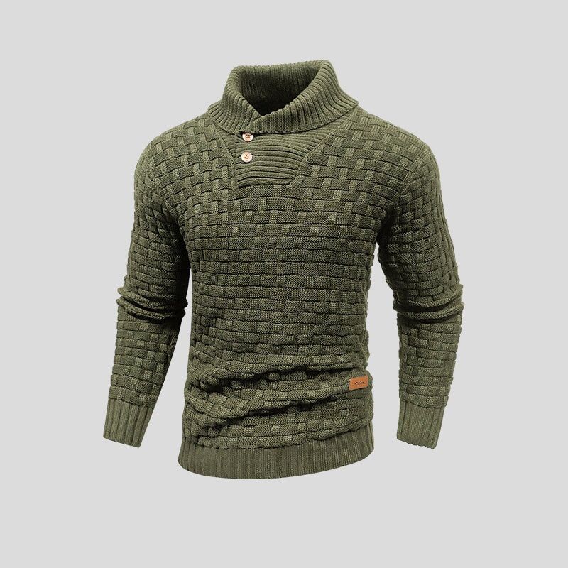 Arjan | Men's Shawl Collar Sweater – Casual Weekend Layer