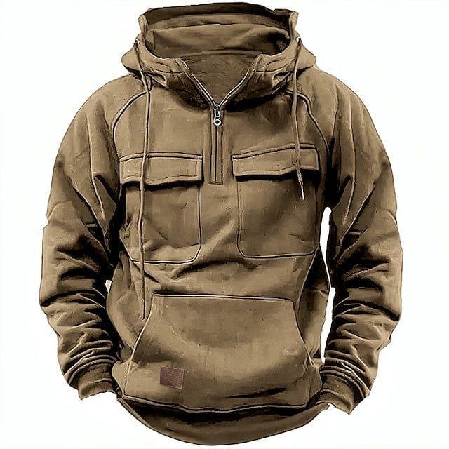 Rowan | Men's Hooded Sweater with Fleece Lining – Winter Wear