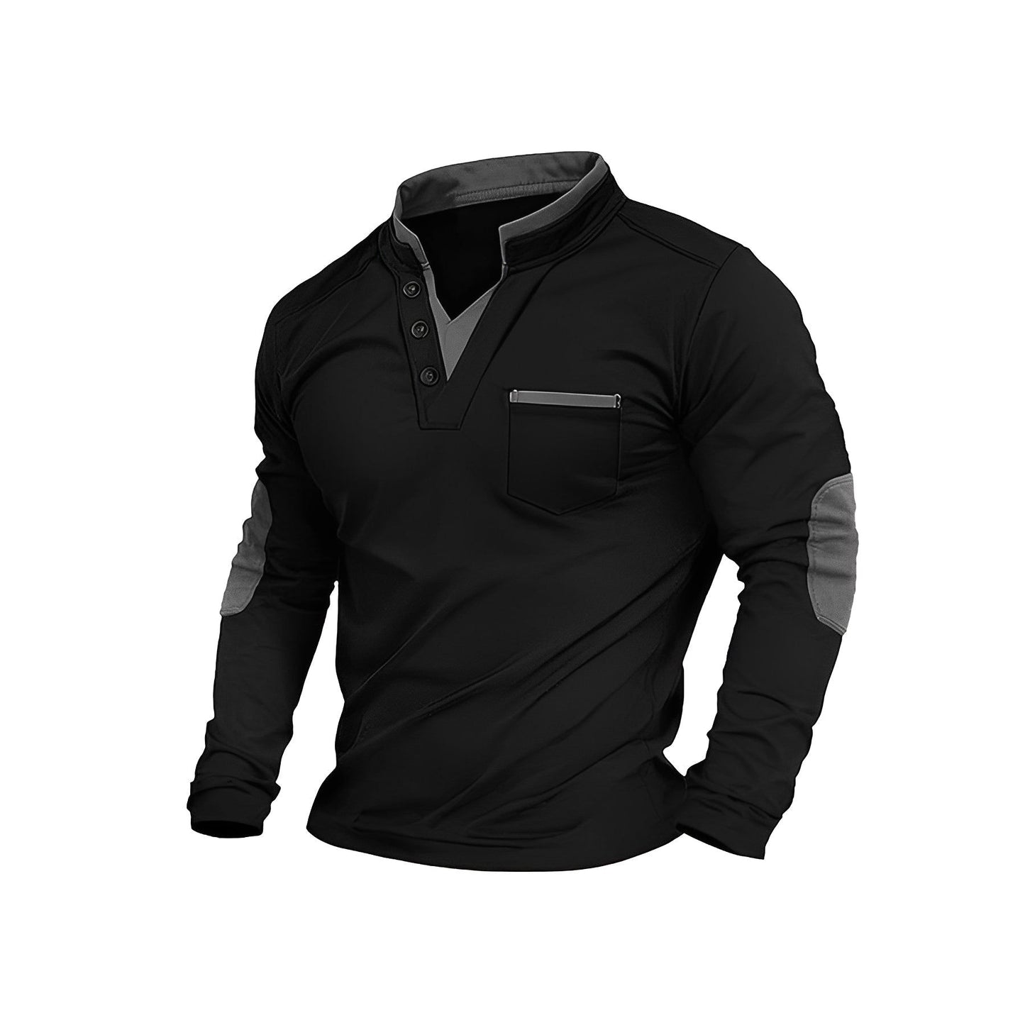 Sanne | Men's V-Neck Sweater Layering Long Sleeve Pullover
