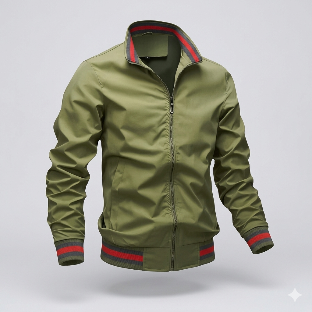 Irina | Men's Lightweight Zip-Front Jacket – Summer Casual Outerwear