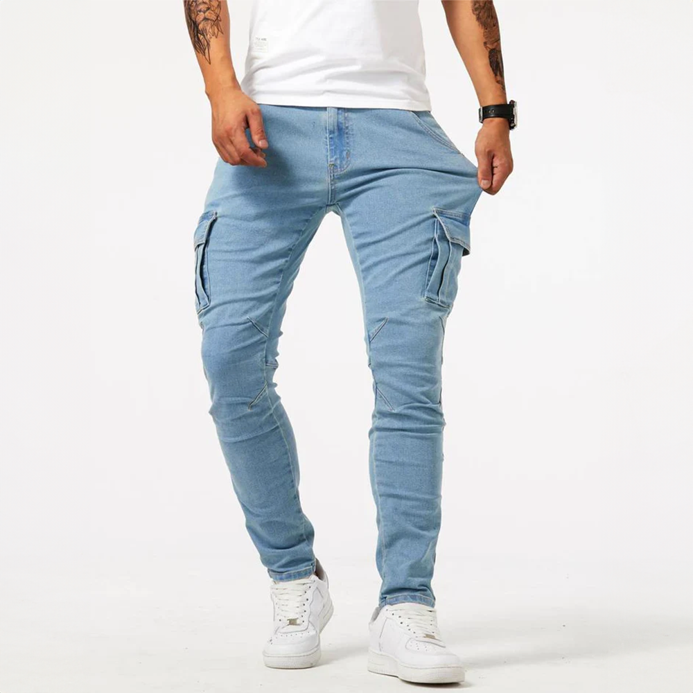 Malin | Men's Slim-Fit Cargo Pants for Casual Style