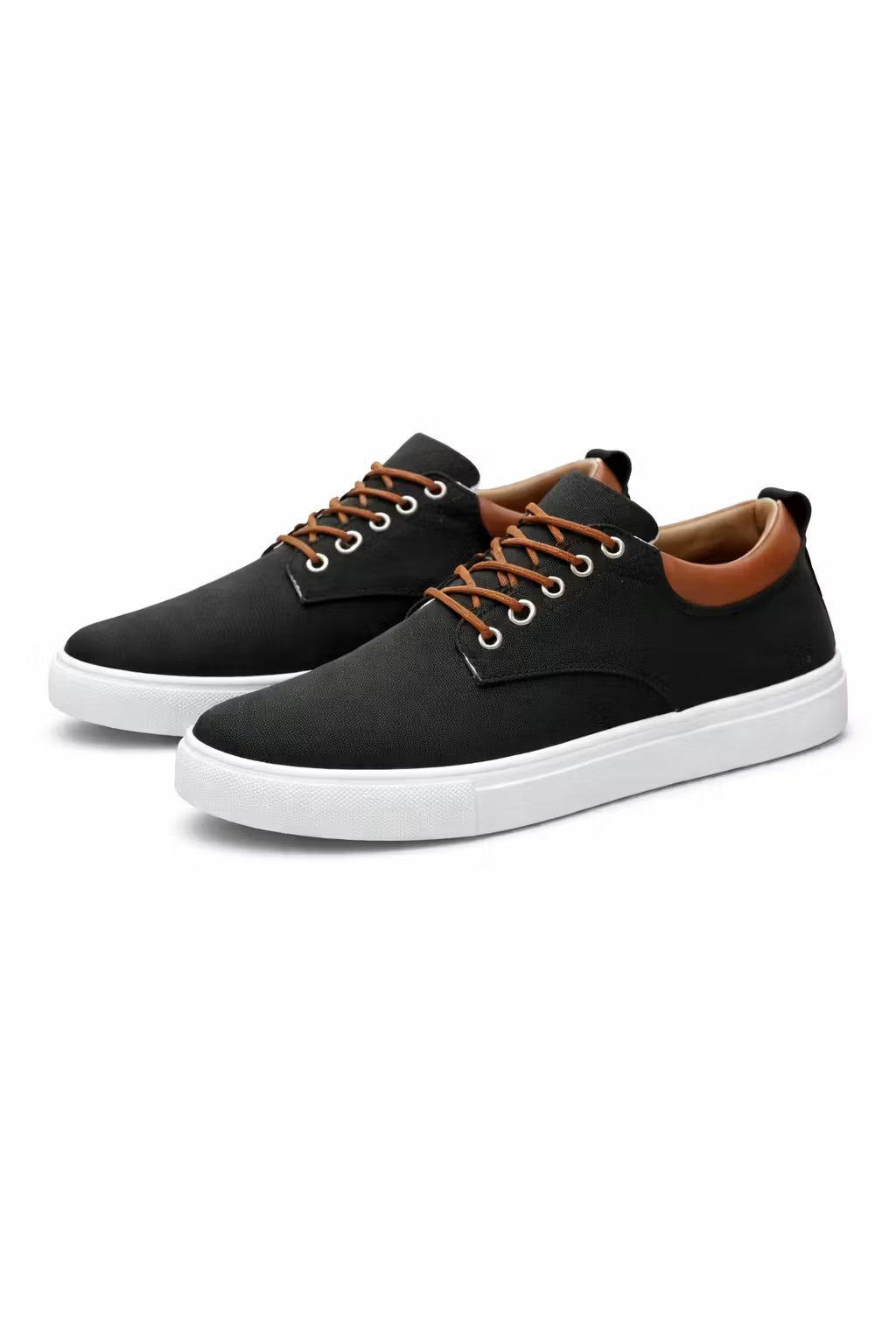 Lauretta | Men's Canvas Sneakers Low-Top Lace-Up – Weekend Casual