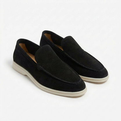 Sergio | Men's Slip-On Loafers Contrast Sole Casual Shoes