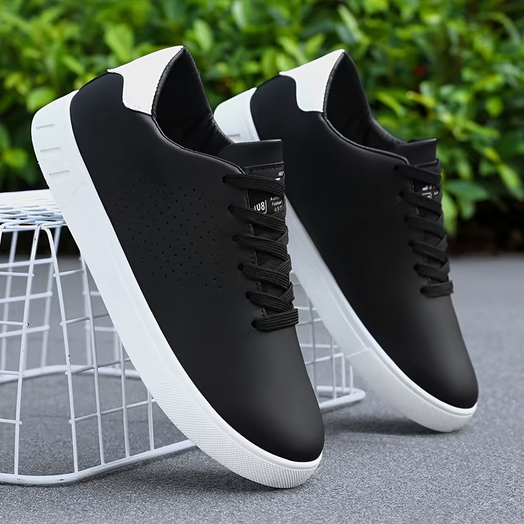 Maike | Men's Low-Top Sneakers Lace-Up Everyday Shoes