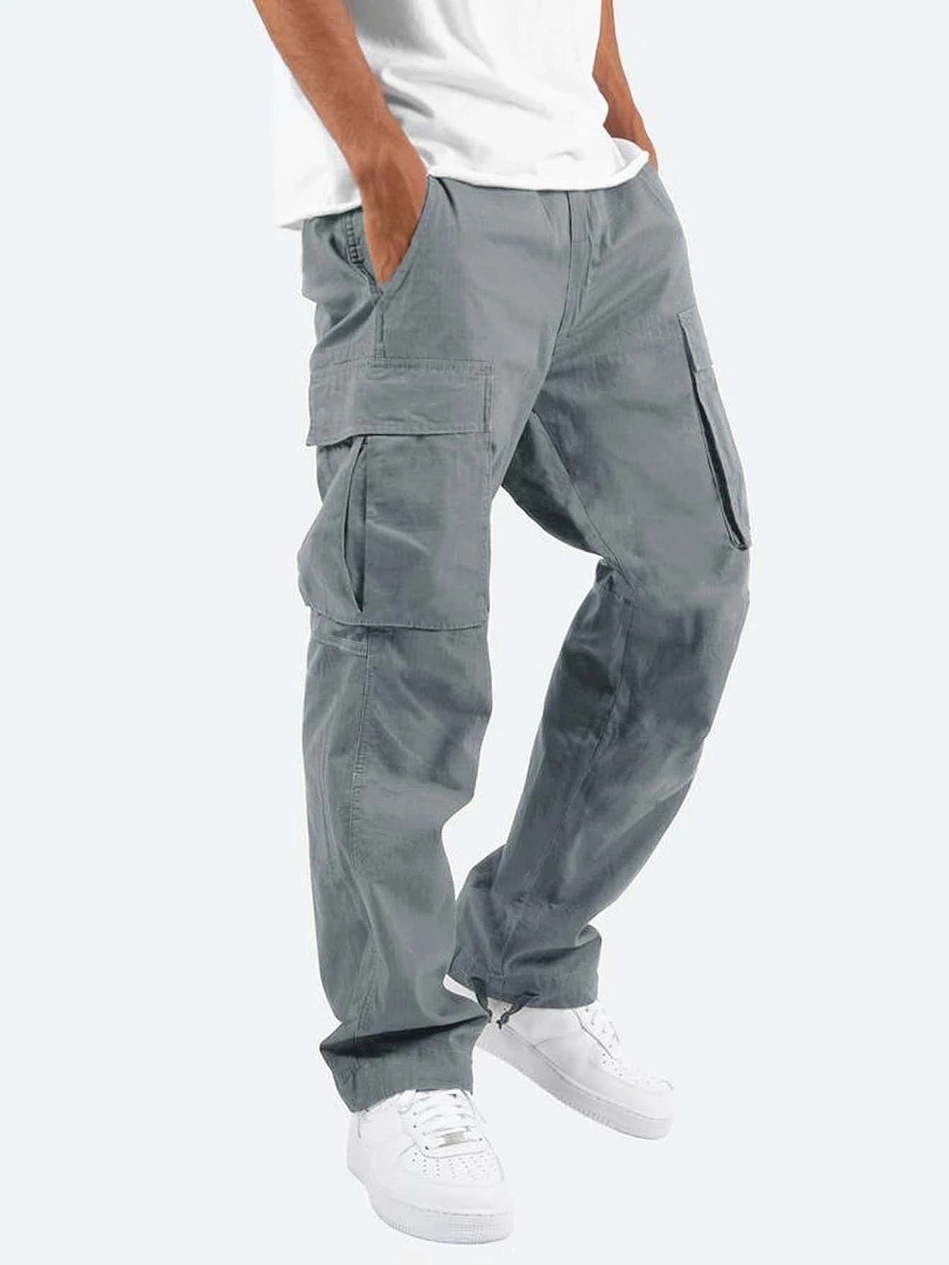 Anders | Men's Cargo Pants with Side Pockets, Relaxed-Fit