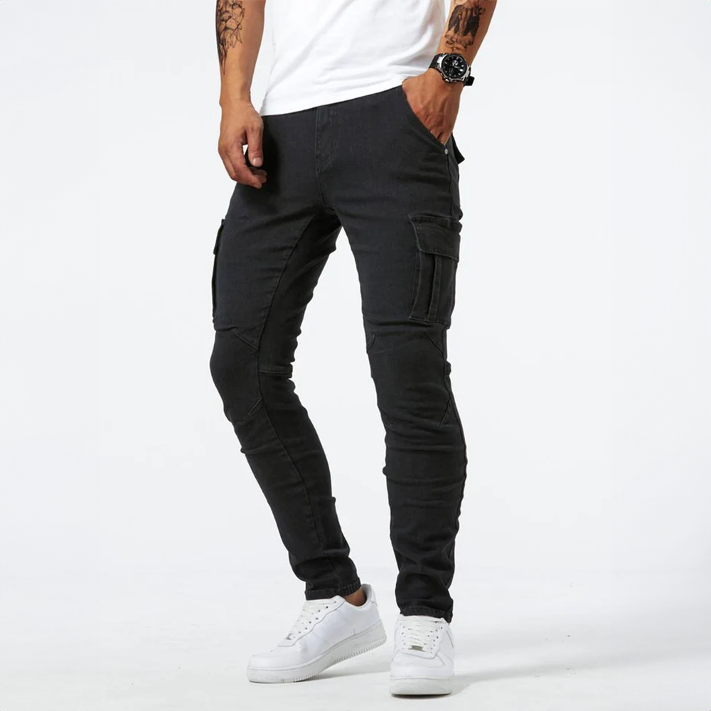 Malin | Men's Slim-Fit Cargo Pants for Casual Style