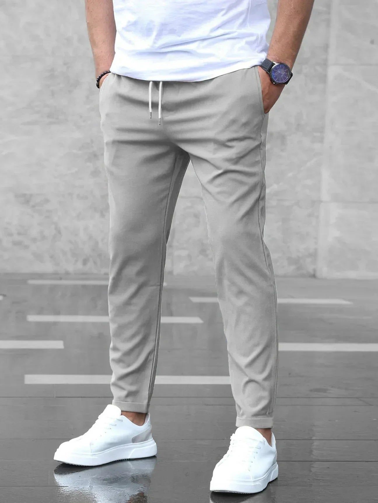 Pia | Men's Relaxed-Fit Casual Trousers – Everyday Wear
