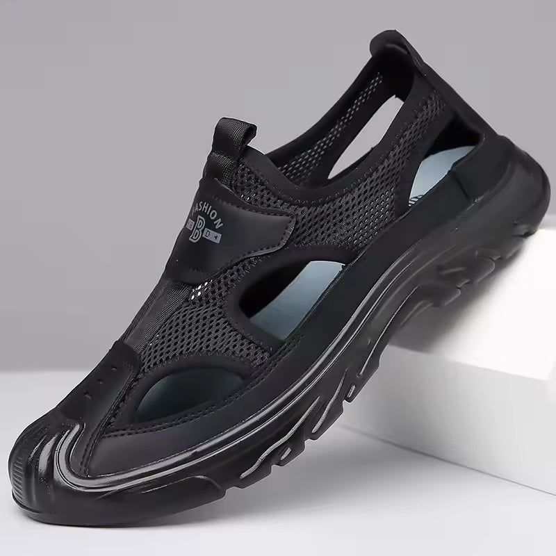 Elio | Men's Slip-On Closed-Toe Sandals for Daily Wear