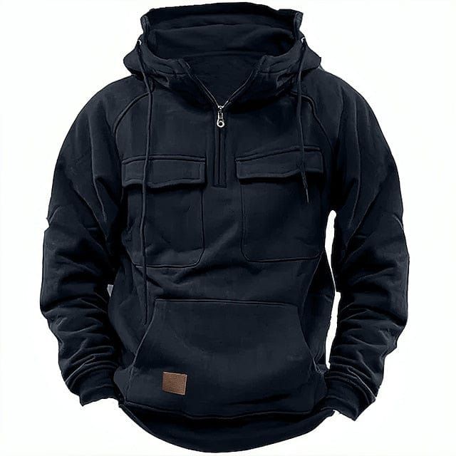 Rowan | Men's Hooded Sweater with Fleece Lining – Winter Wear