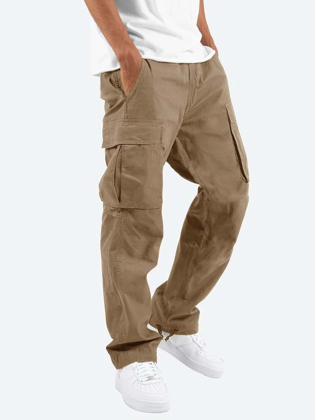 Anders | Men's Cargo Pants with Side Pockets, Relaxed-Fit