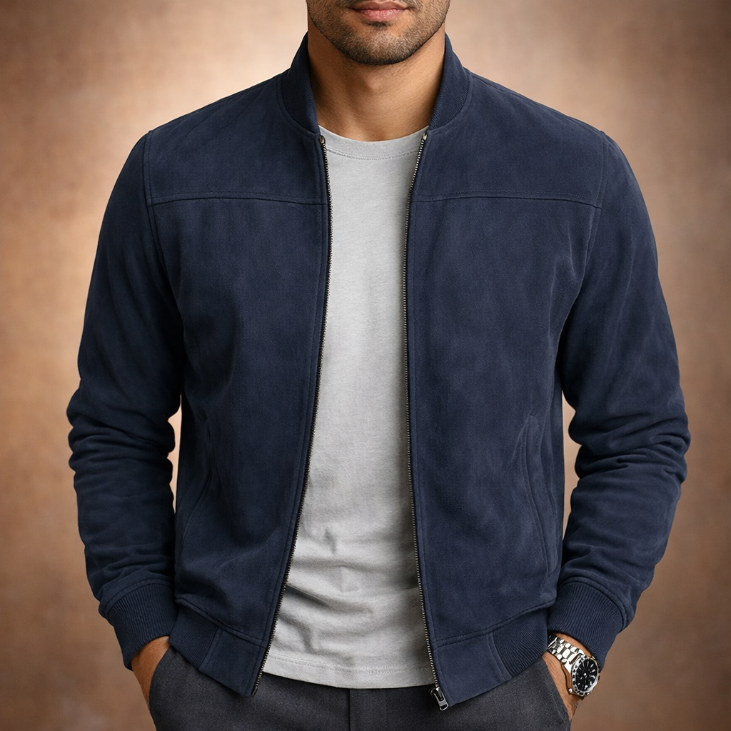 Fiona | Men's Bomber Jacket Smart Casual Everyday Outerwear