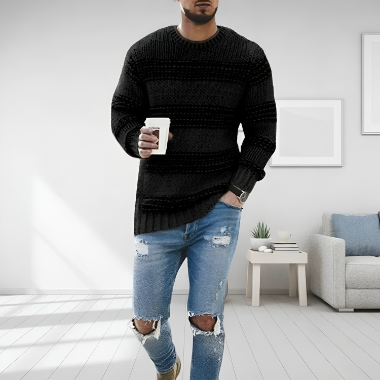 Marcus | Men's Relaxed-Fit Knit Sweater – Casual Weekend Style
