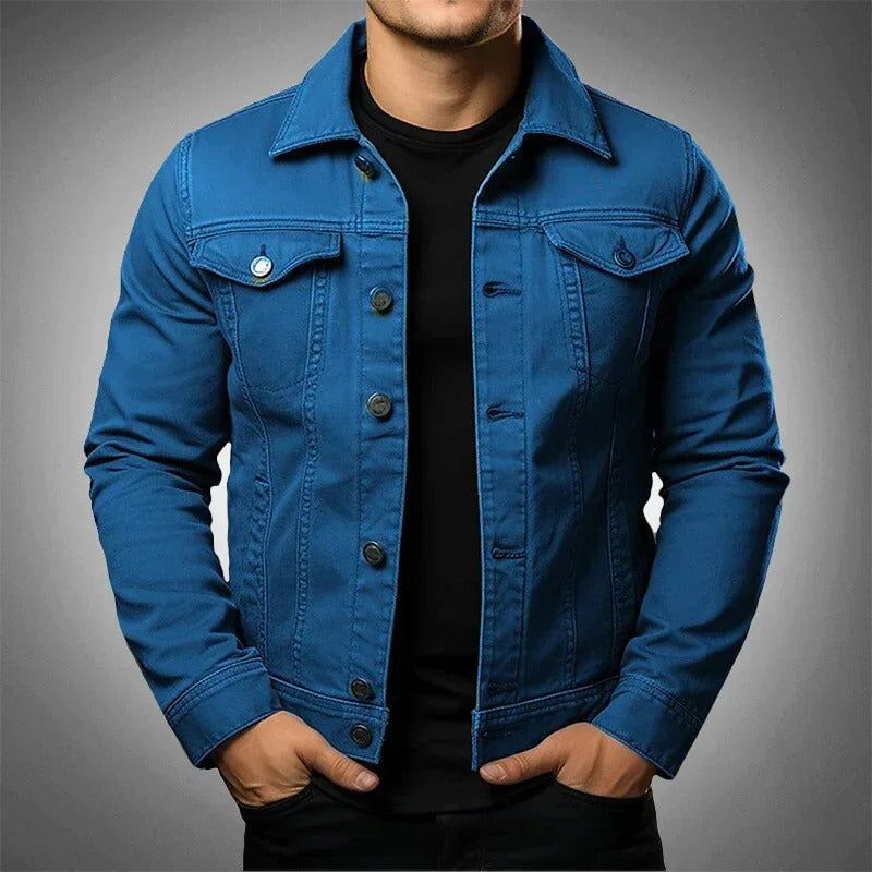 Jasmijn | Men's Lightweight Jacket Button Front Casual Outerwear