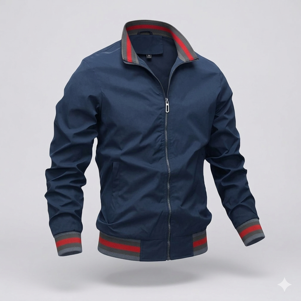 Irina | Men's Lightweight Zip-Front Jacket – Summer Casual Outerwear