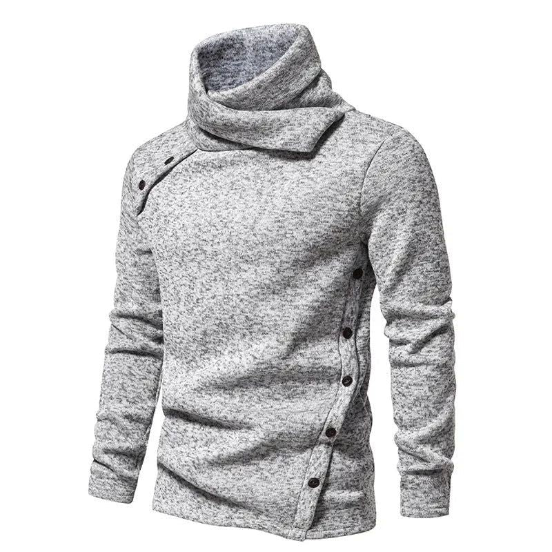 Owen Men's Mock Neck Sweater – Long Sleeve Winter Layer