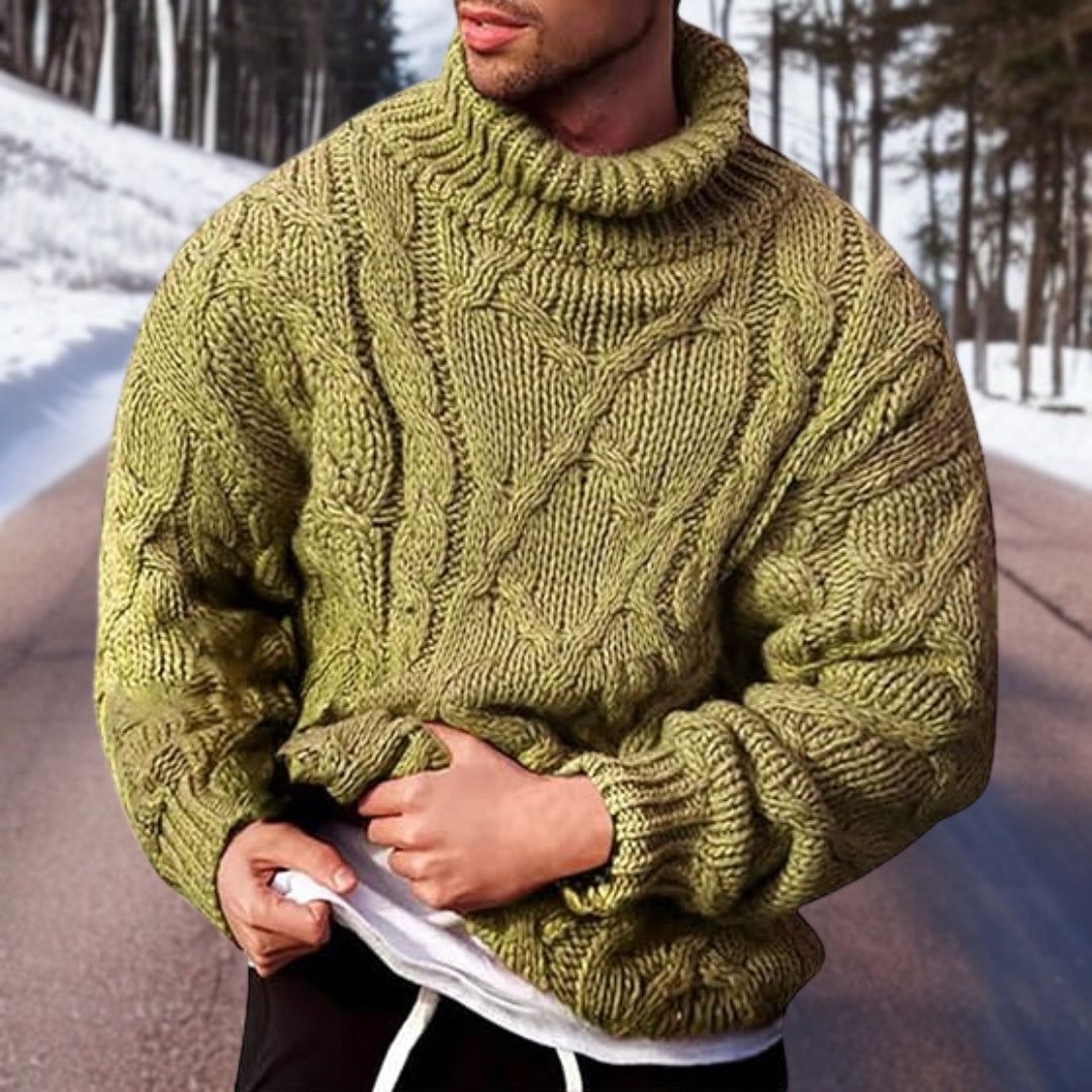 Julian Men's Warm Sweater – Relaxed-Fit Winter Layer