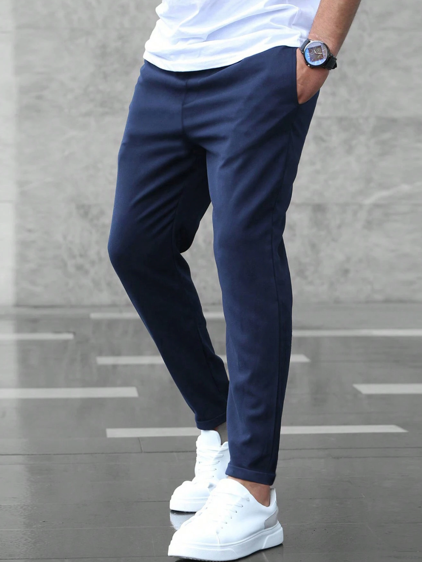 Pia | Men's Relaxed-Fit Casual Trousers – Everyday Wear