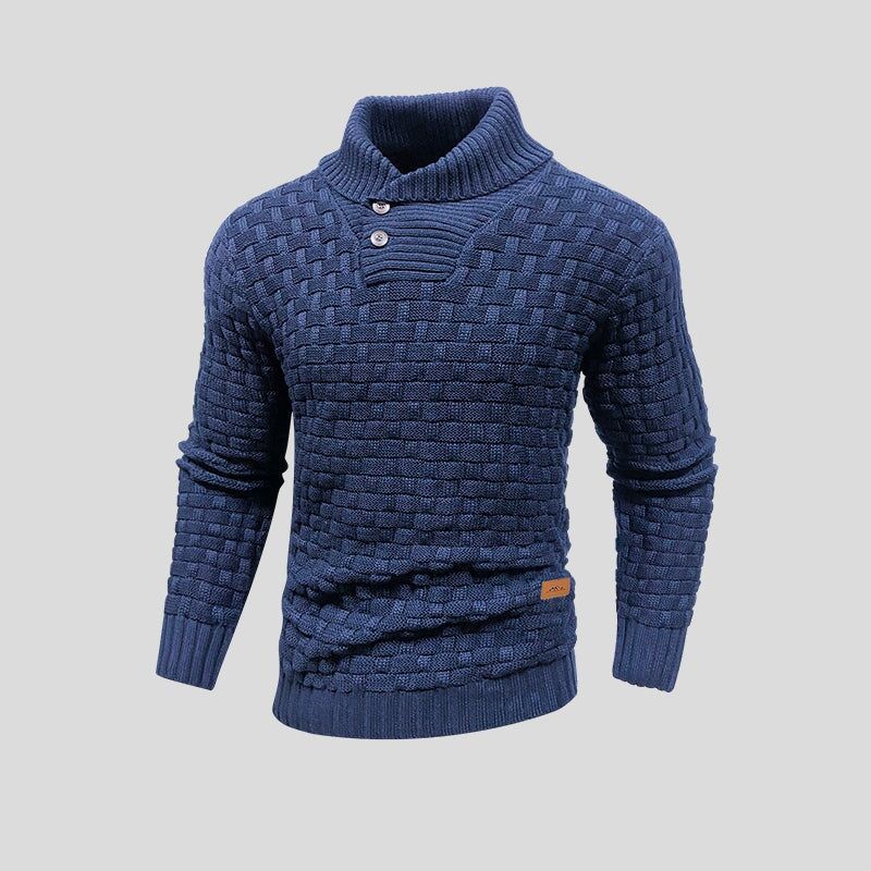 Arjan | Men's Shawl Collar Sweater – Casual Weekend Layer
