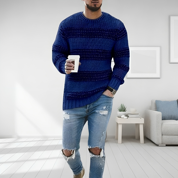 Marcus | Men's Relaxed-Fit Knit Sweater – Casual Weekend Style