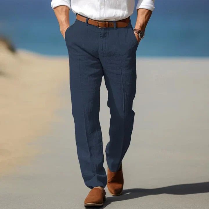 Kaspian | Men's Relaxed-Fit Summer Trousers Casual Wear