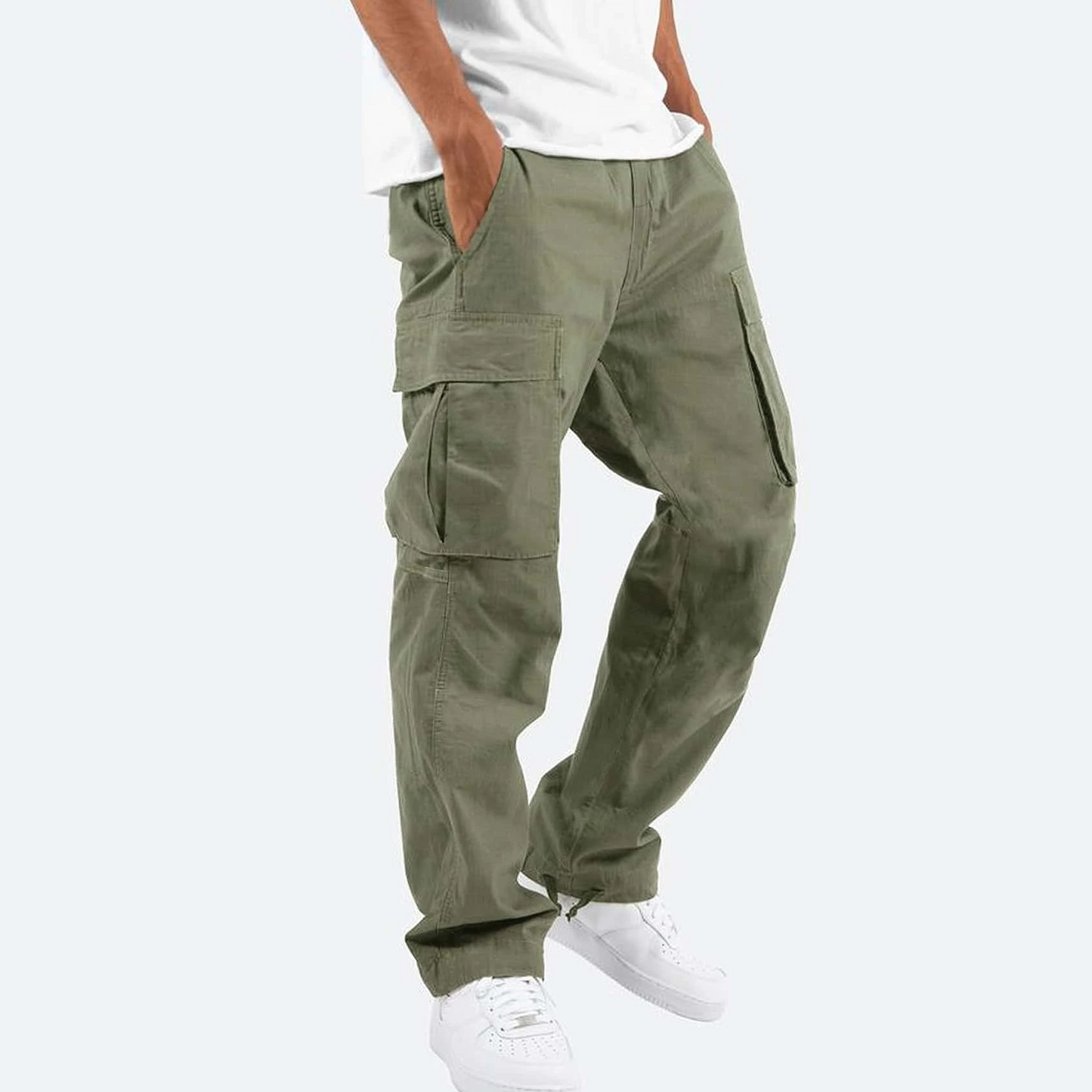 Anders | Men's Cargo Pants with Side Pockets, Relaxed-Fit