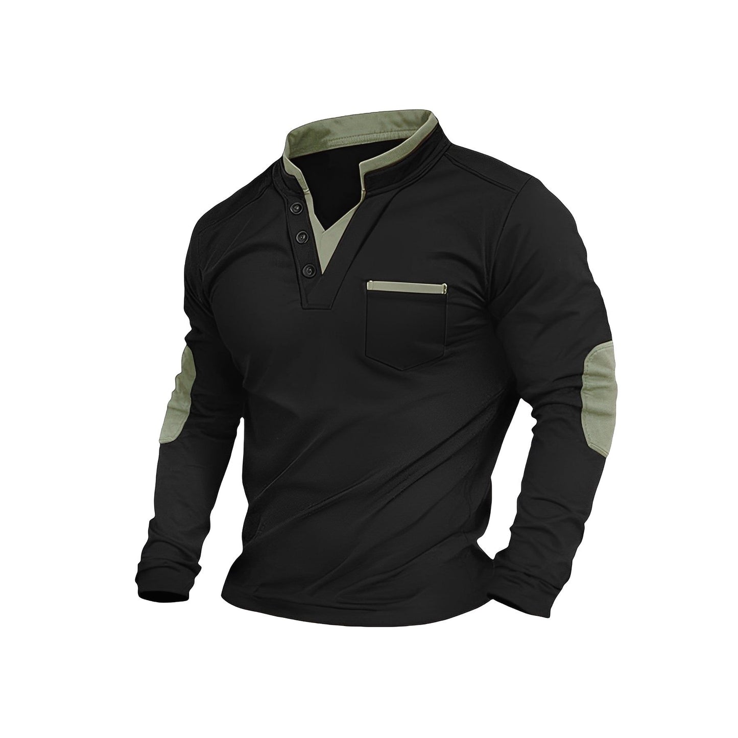 Sanne | Men's V-Neck Sweater Layering Long Sleeve Pullover