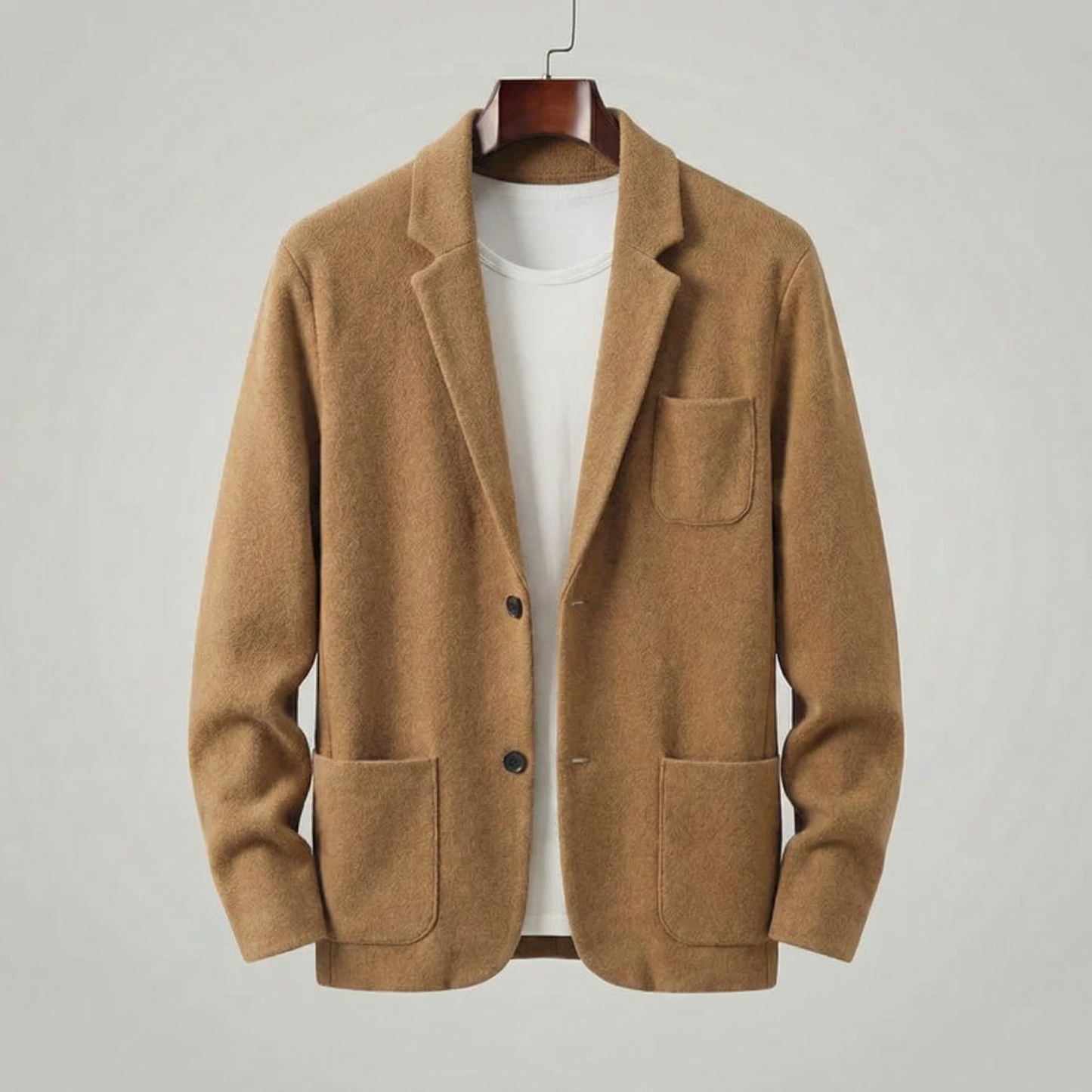 Marco | Men's Tailored-Fit Jacket Lapel Collar – Business Casual