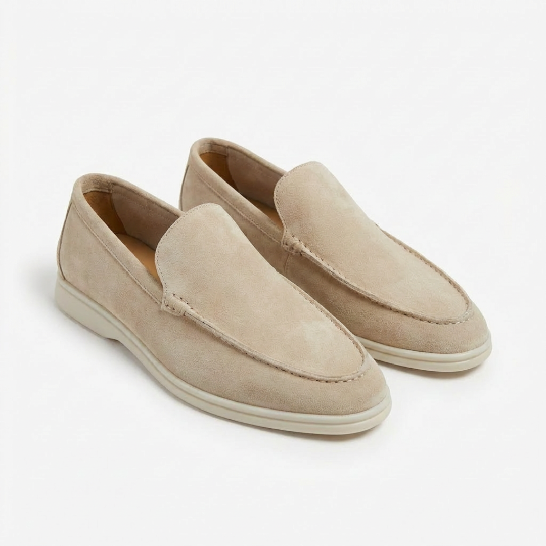 Sergio | Men's Slip-On Loafers Contrast Sole Casual Shoes