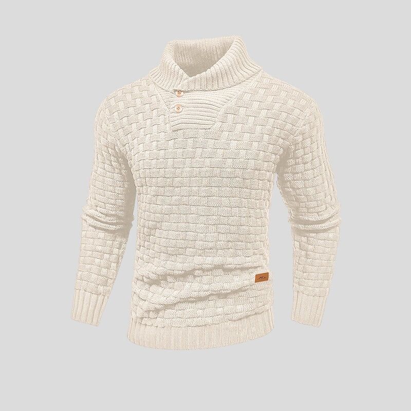 Arjan | Men's Shawl Collar Sweater – Casual Weekend Layer