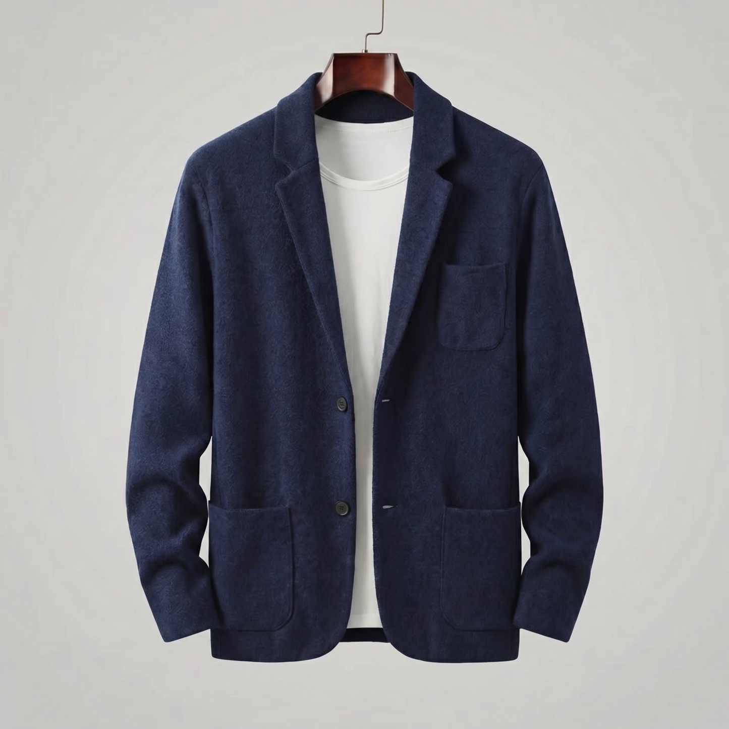 Marco | Men's Tailored-Fit Jacket Lapel Collar – Business Casual