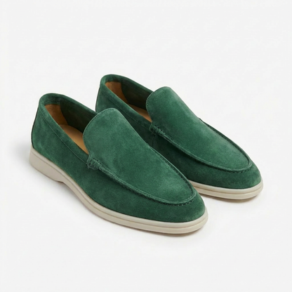 Sergio | Men's Slip-On Loafers Contrast Sole Casual Shoes